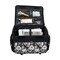Everything Mary XL 4 Wheel Collapsible Rolling Sewing Machine Storage Case, Artistic Floral